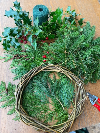Christmas wreath workshop with Trifon Farm Ltd