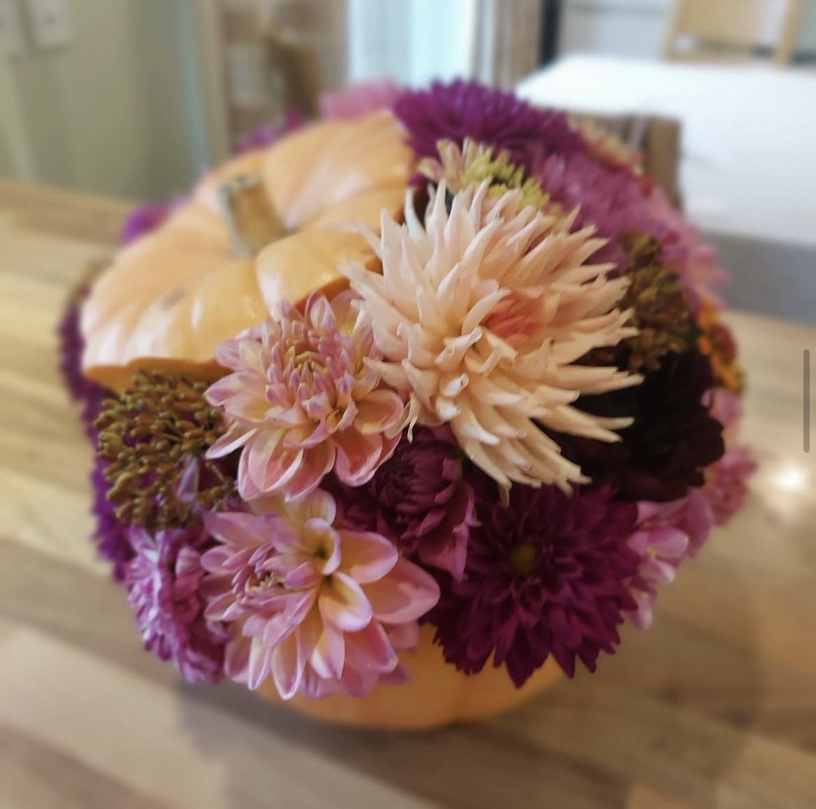 Autumn Floral Pumpkin Workshop with Caroline Howells