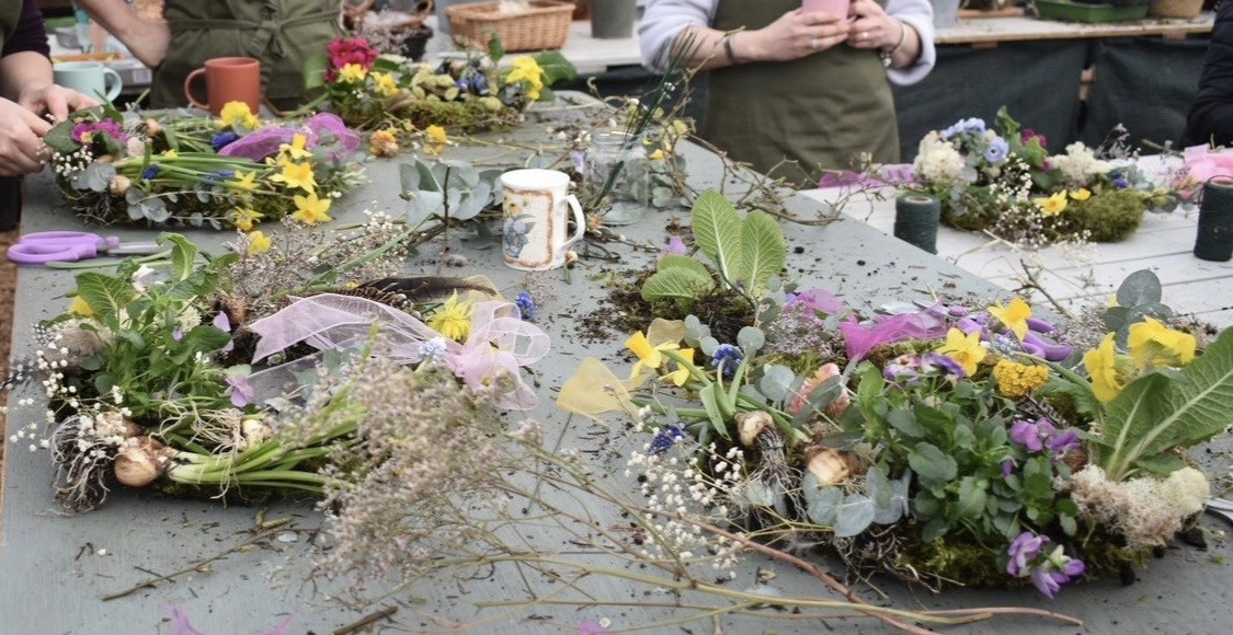 Spring Wreath Workshop - Saturday 28th March with Caroline Howells